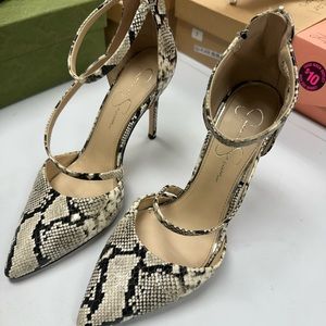 Snakeskin Heels